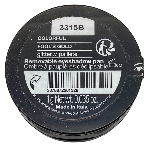 Sephora Collection “Fool’s Gold” Glitter Eyeshadow (NWT) - Picture 3 of 4